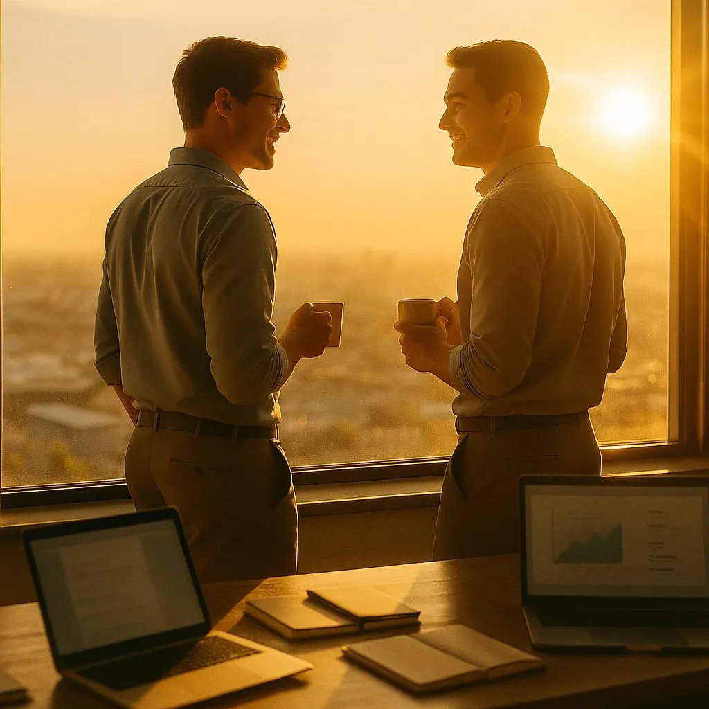 Innovation and expertise illustration