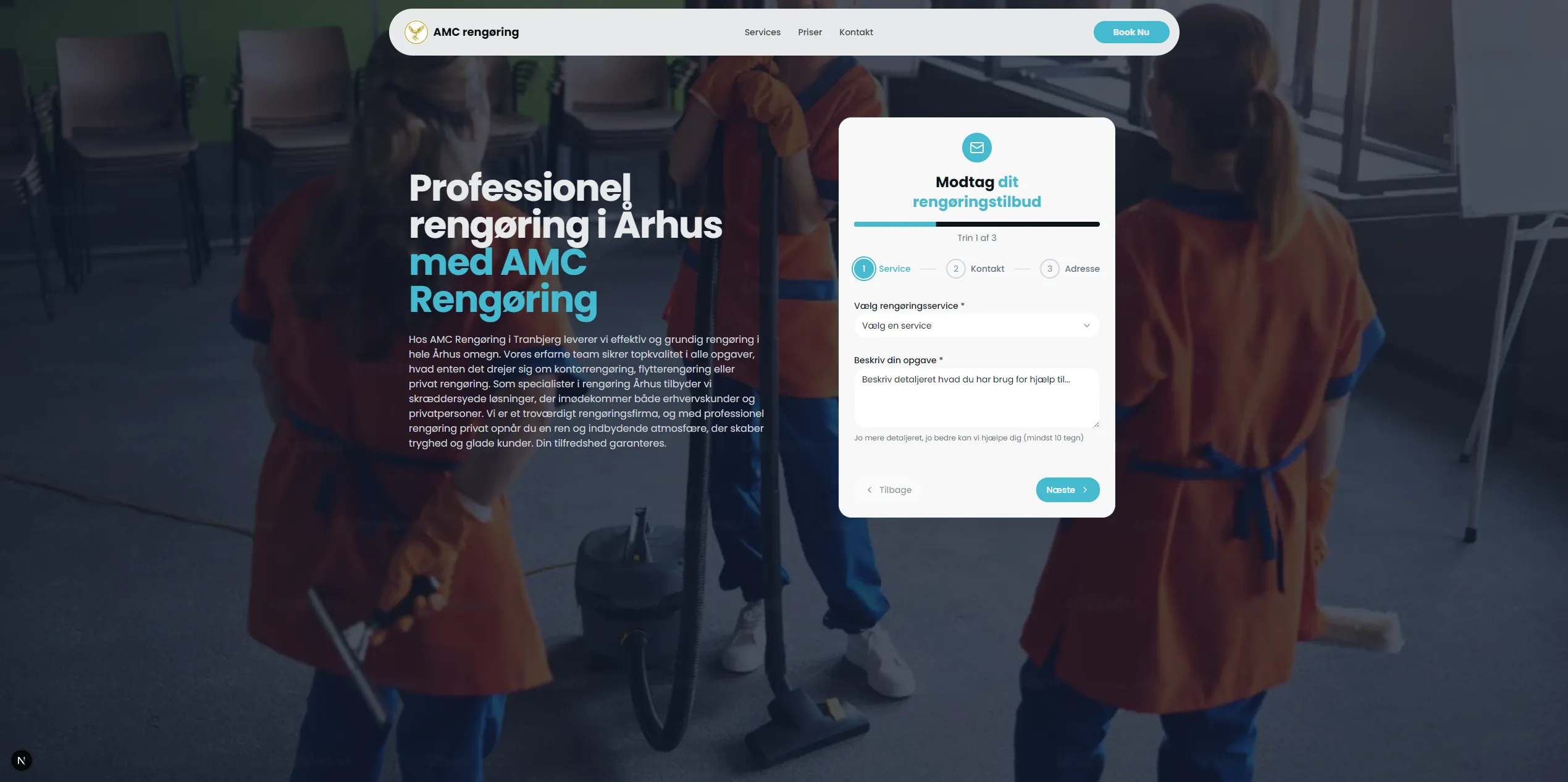 AMC Rengøring project thumbnail